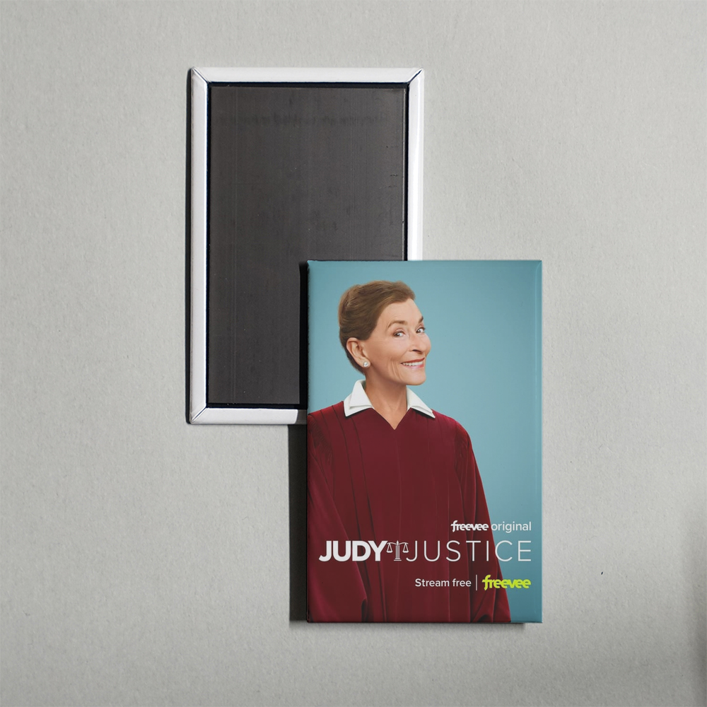 Judy Justice TV Show Fridge Magnet