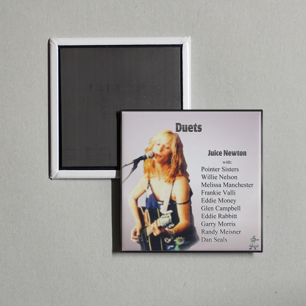 Juice Newton - Duets Album Cover Fridge Magnet