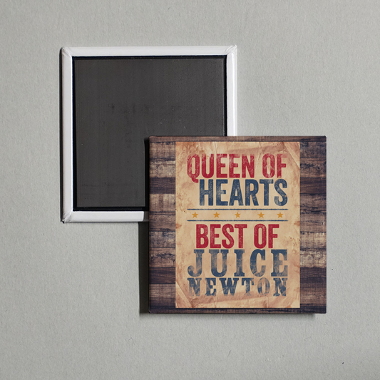 Juice Newton - Queen of Hearts - Best of Album Cover Fridge Magnet