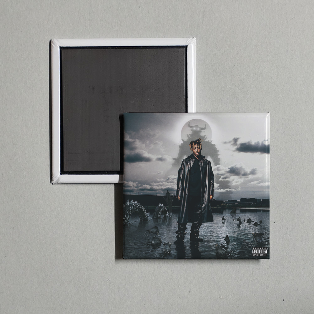 Juice WRLD - Fighting Demons (Deluxe) Album Cover Fridge Magnet