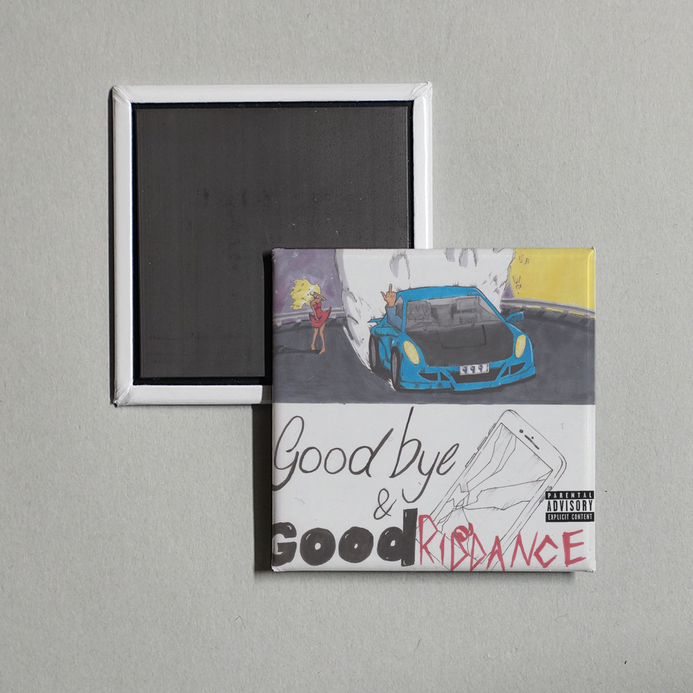 Juice WRLD - Goodbye & Good Riddance Album Cover Fridge Magnet