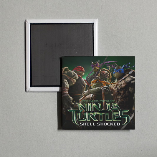 Juicy J, Wiz Khalifa & Ty Dolla $ign - Shell Shocked (feat. Kill the Noise & Madsonik) [From Teenage Mutant Ninja Turtles] Album Cover Fridge Magnet