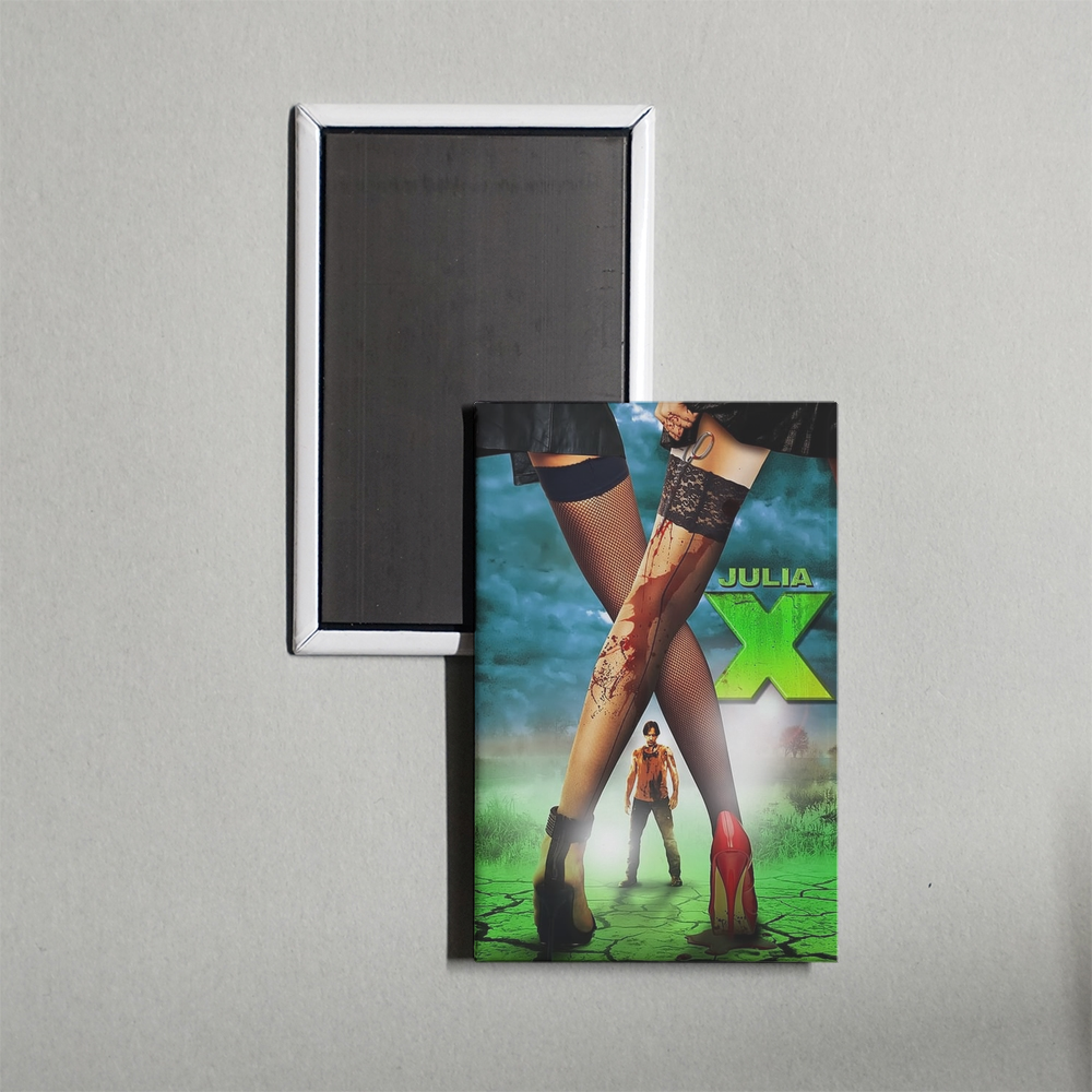 Julia X Mini Movie Fridge Magnet