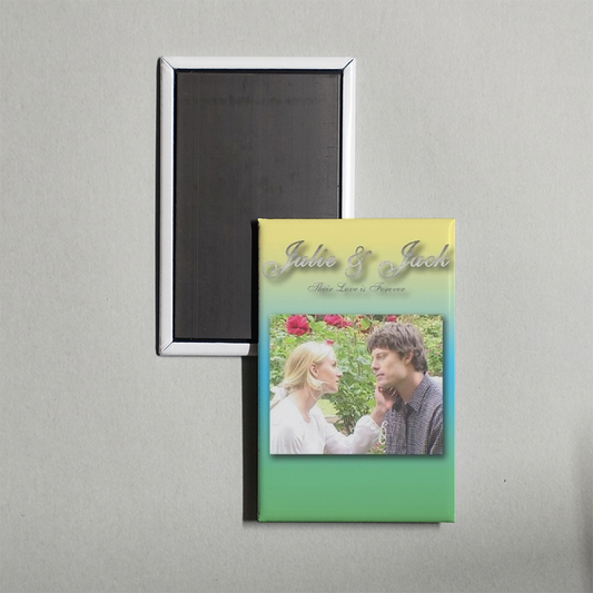Julie & Jack Mini Movie Fridge Magnet