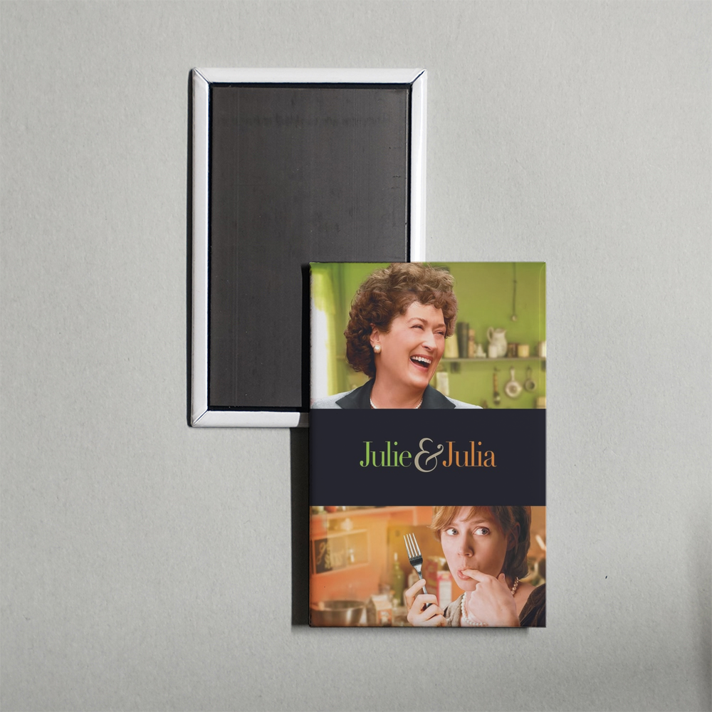 Julie & Julia Mini Movie Fridge Magnet