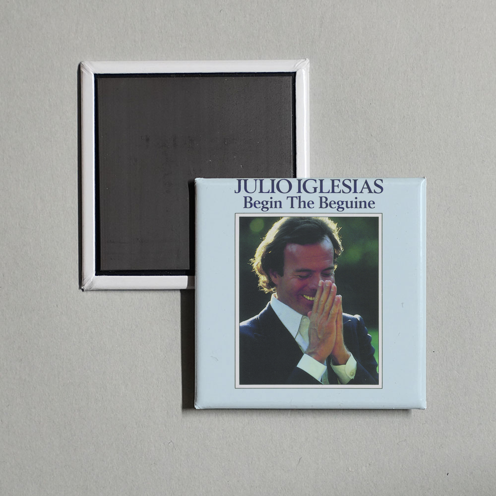Julio Iglesias - Begin the Beguine Album Cover Fridge Magnet