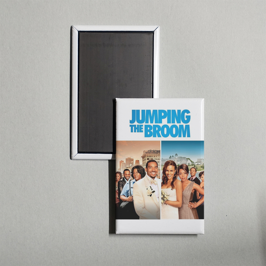 Jumping the Broom Mini Movie Fridge Magnet