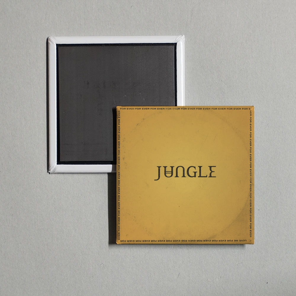 Jungle - For Ever Album Cover Fridge Magnet