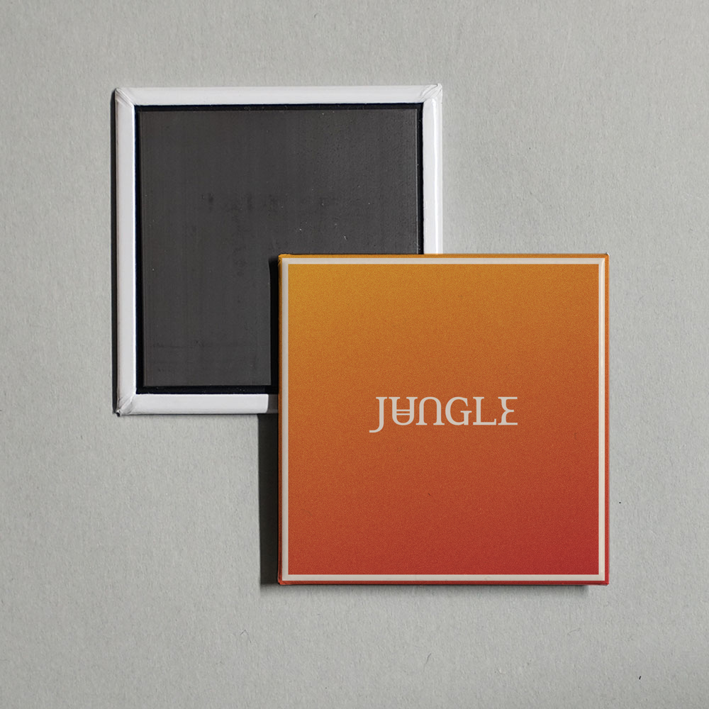 Jungle - Volcano Album Cover Fridge Magnet
