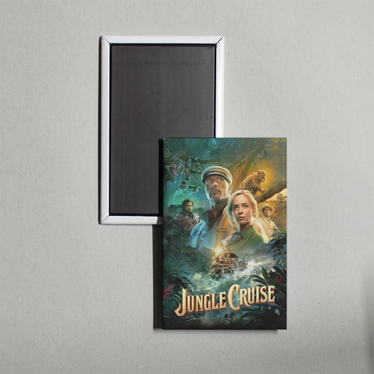 Jungle Cruise Mini Movie Fridge Magnet