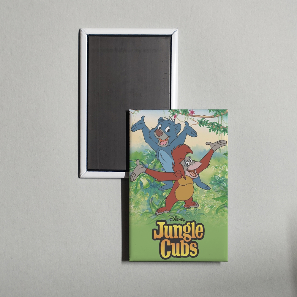 Jungle Cubs TV Show Fridge Magnet
