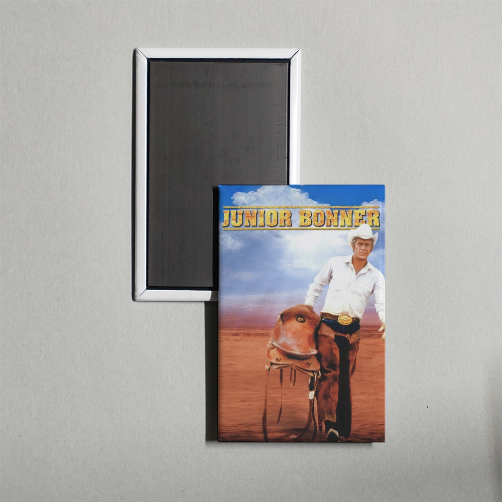 Junior Bonner Mini Movie Fridge Magnet