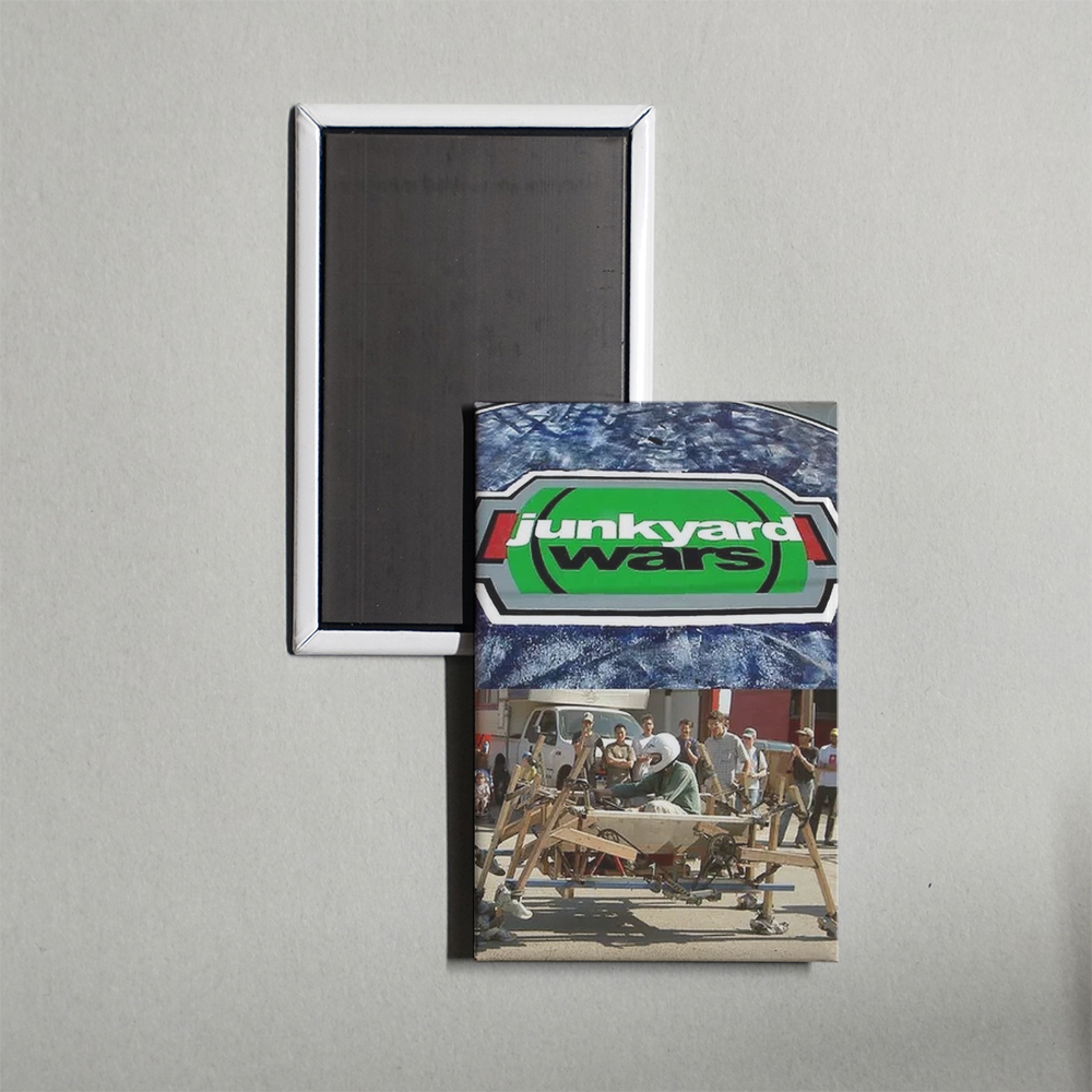 Junkyard Wars TV Show Fridge Magnet