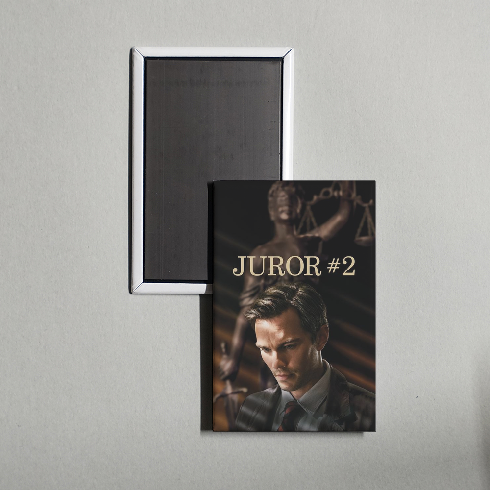 Juror #2 Mini Movie Fridge Magnet