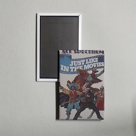 Just Like in the Movies Mini Movie Fridge Magnet