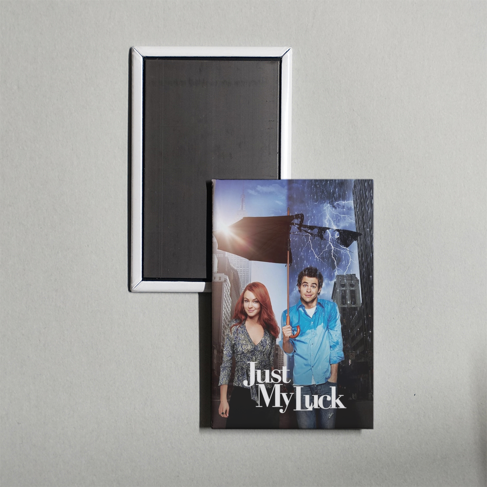 Just My Luck Mini Movie Fridge Magnet