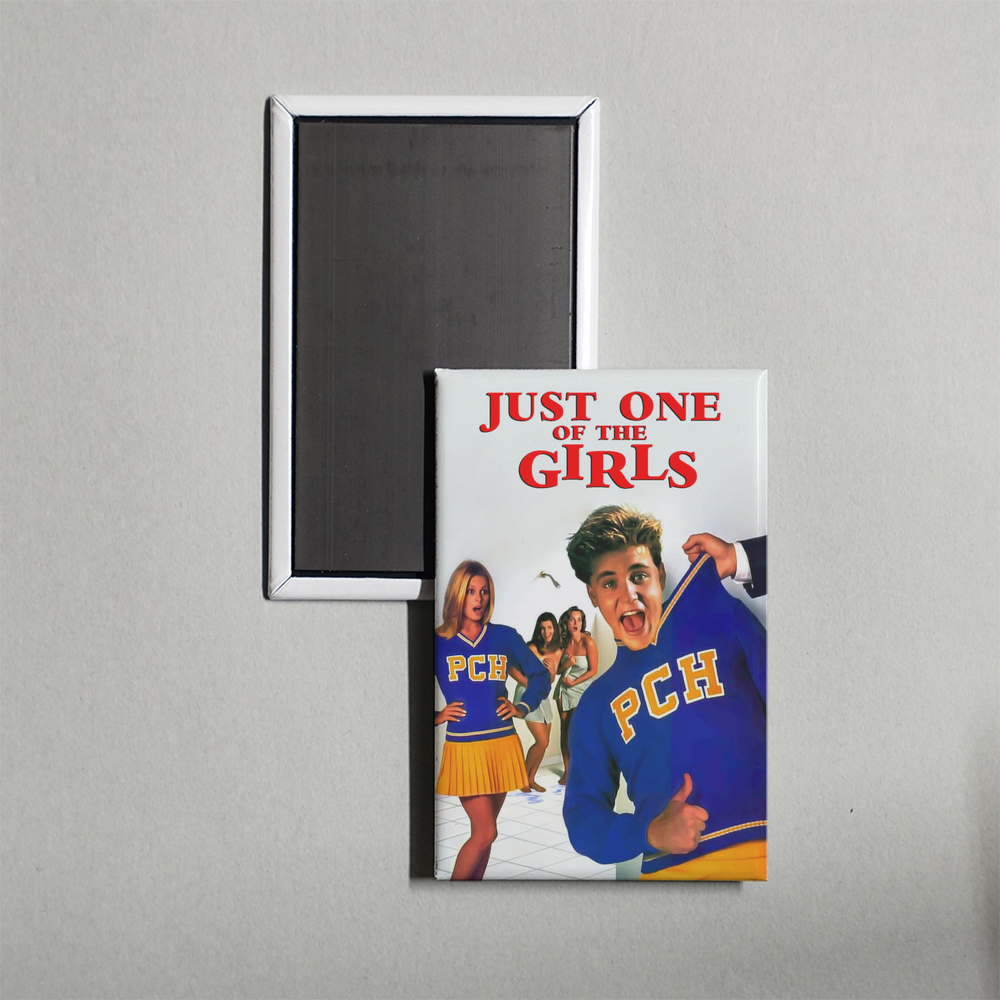 Just One of the Girls Mini Movie Fridge Magnet