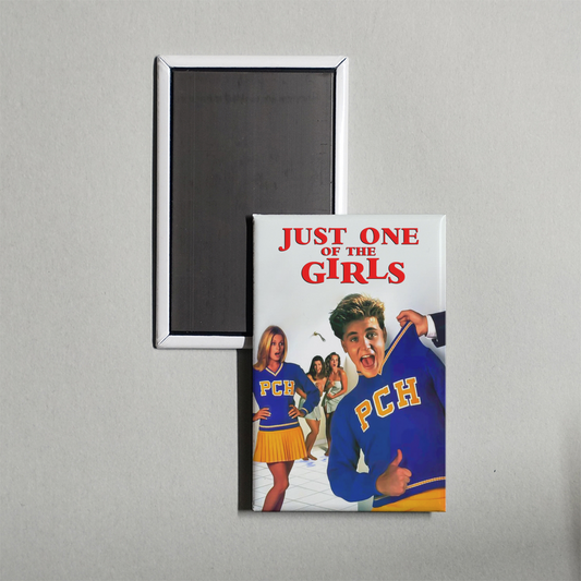 Just One of the Girls Mini Movie Fridge Magnet