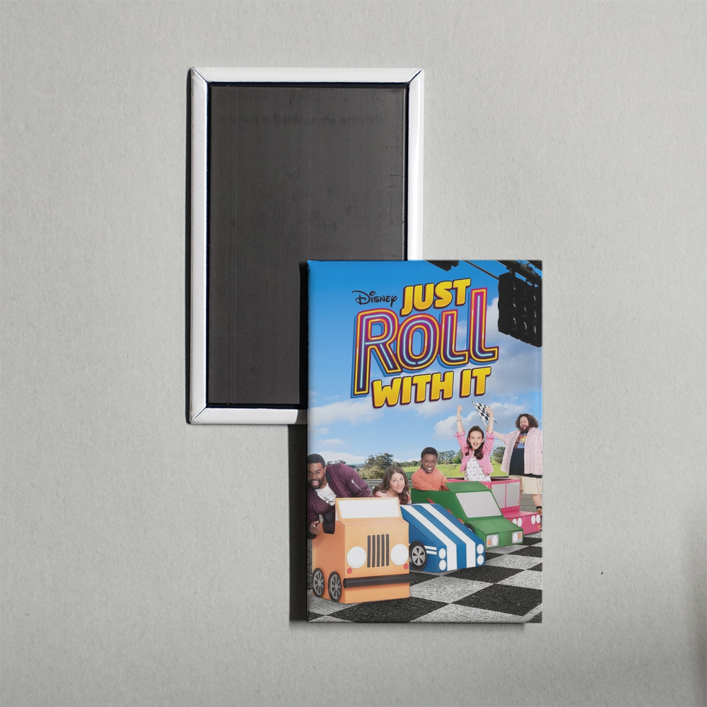 Just Roll with It TV Show Fridge Magnet