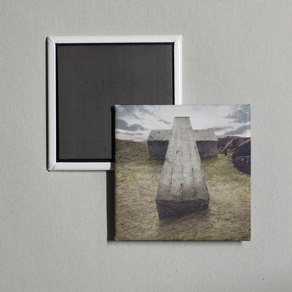 Justice - Audio, Video, Disco. Album Cover Fridge Magnet