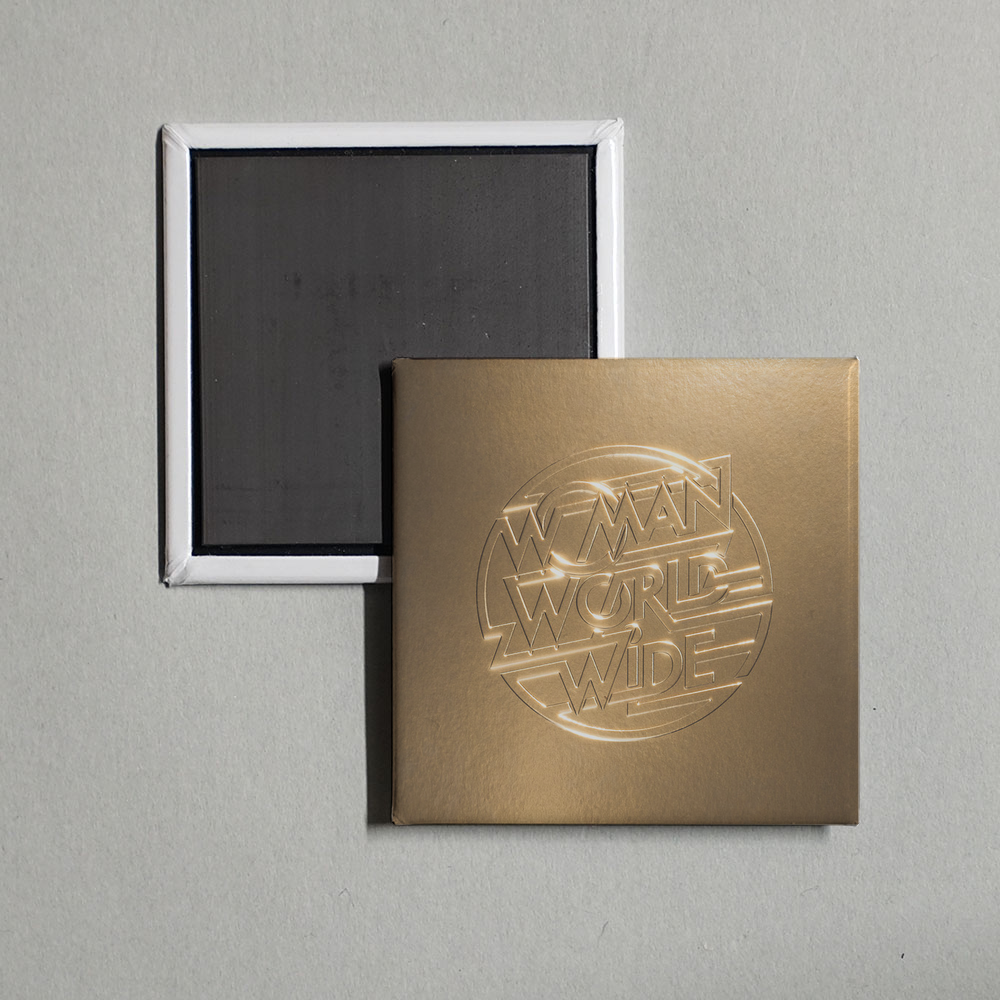 Justice - Woman Worldwide Album Cover Fridge Magnet