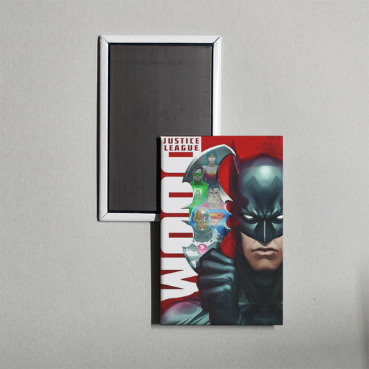 Justice League Doom Mini Movie Fridge Magnet