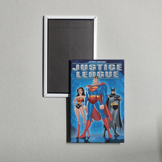 Justice League Secret Origins Mini Movie Fridge Magnet