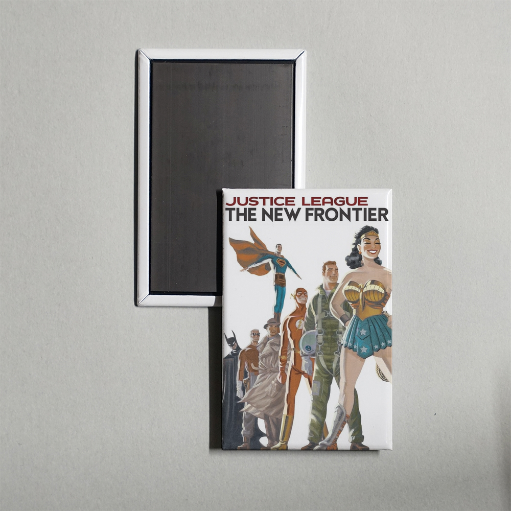 Justice League The New Frontier Mini Movie Fridge Magnet