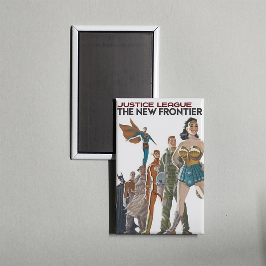 Justice League The New Frontier Mini Movie Fridge Magnet