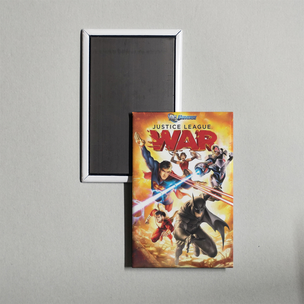 Justice League War Mini Movie Fridge Magnet