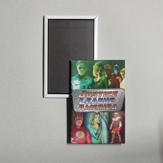 Justice League of America Mini Movie Fridge Magnet