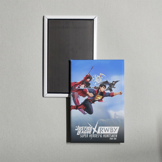 Justice League x RWBY Super Heroes & Huntsmen, Part One Mini Movie Fridge Magnet