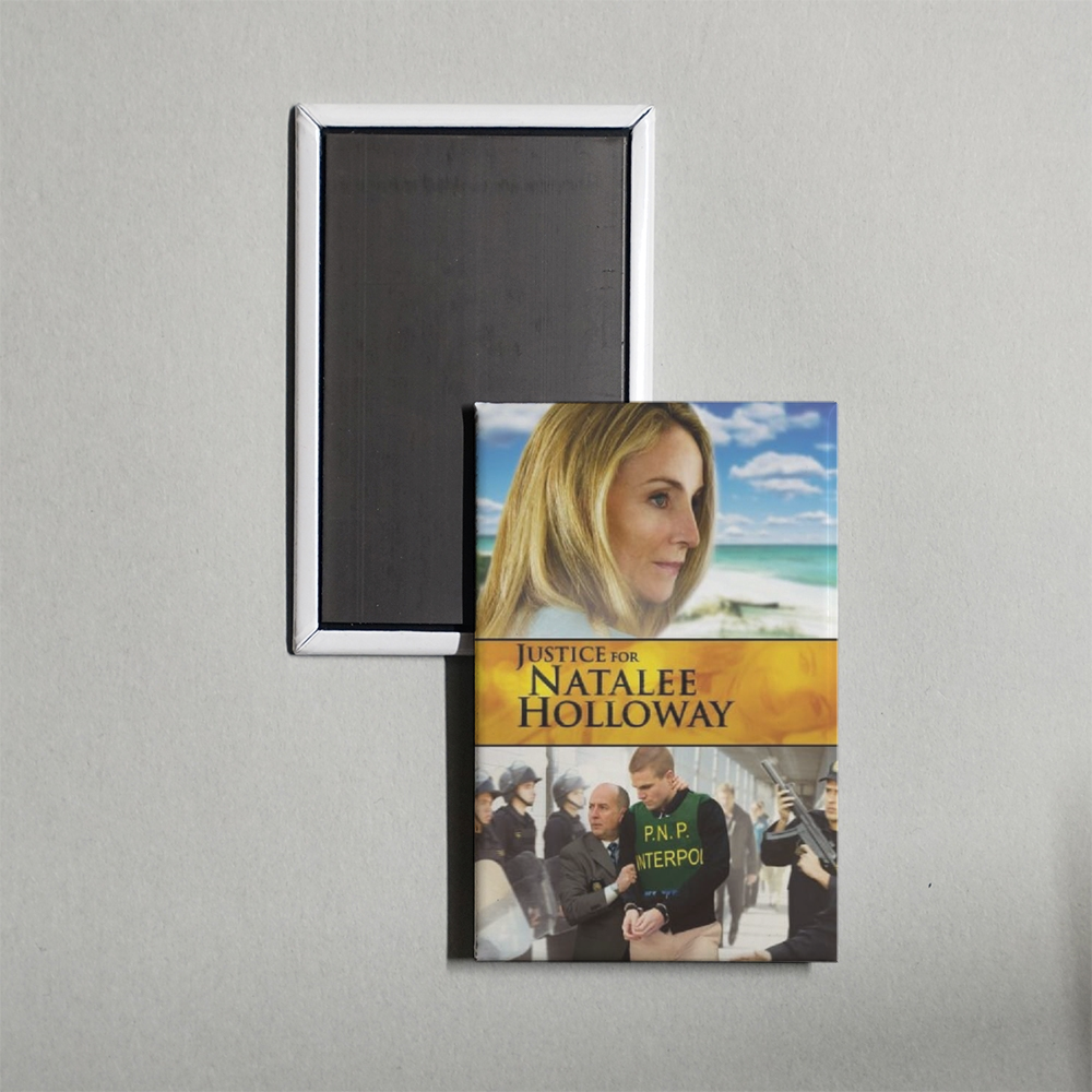 Justice for Natalee Holloway Mini Movie Fridge Magnet