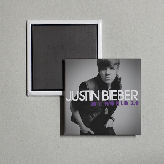 Justin Bieber - My World 2.0 Album Cover Fridge Magnet