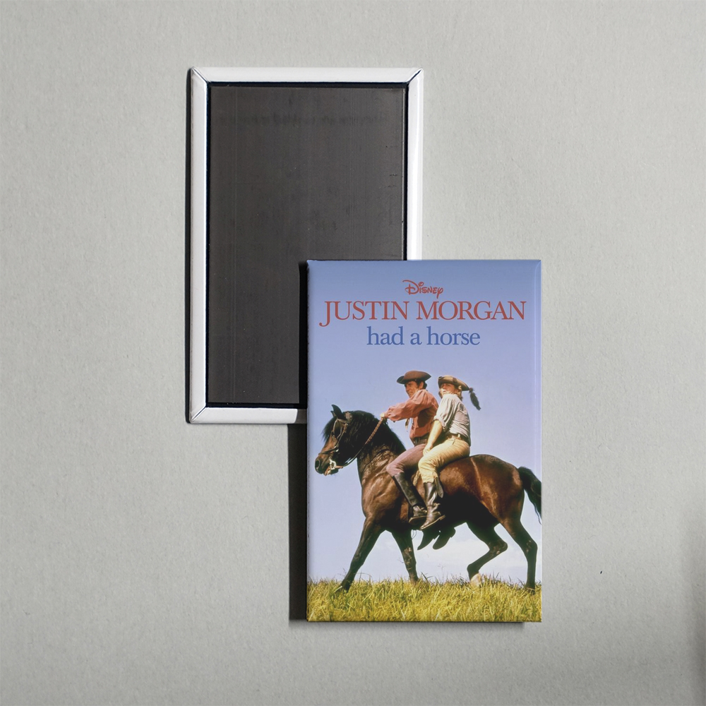 Justin Morgan Had a Horse Mini Movie Fridge Magnet