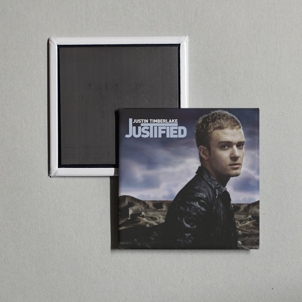 Justin Timberlake - Justified Album Cover Fridge Magnet