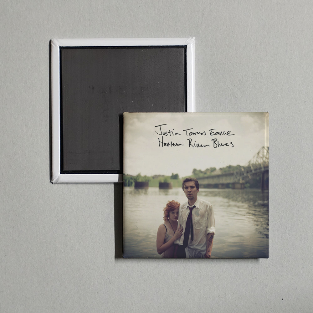 Justin Townes Earle - Harlem River Blues Album Cover Fridge Magnet