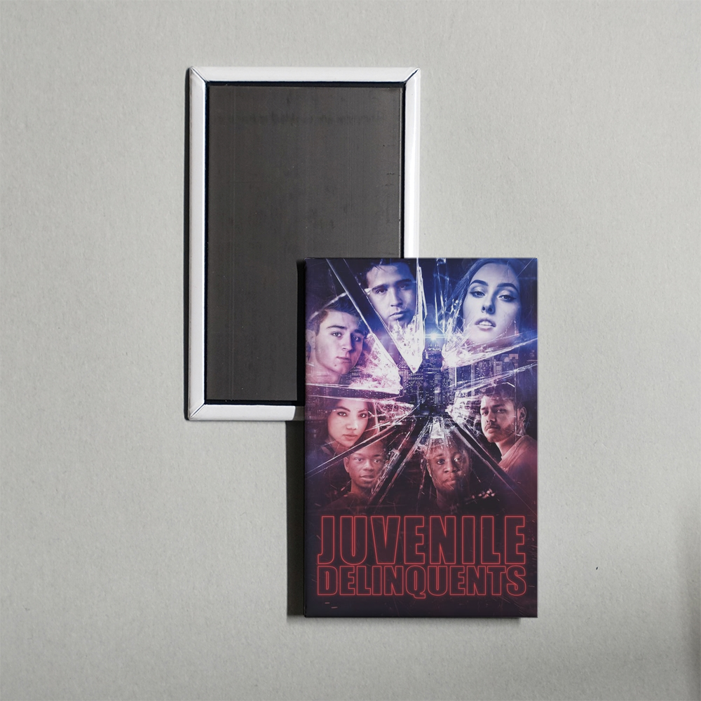 Juvenile Delinquents Mini Movie Fridge Magnet