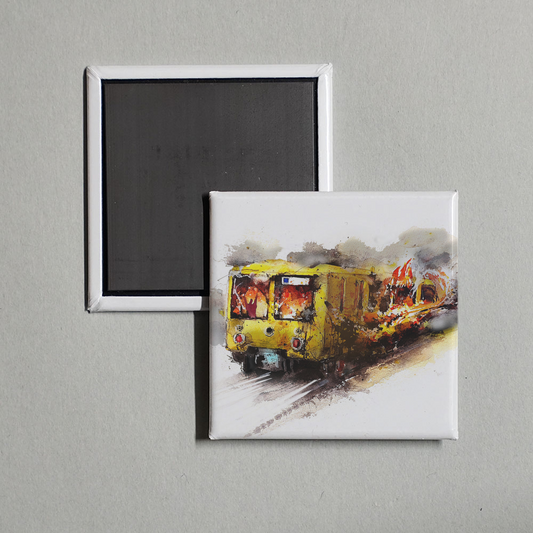 K.I.Z - Und der Anschlag auf die U8 Album Cover Fridge Magnet