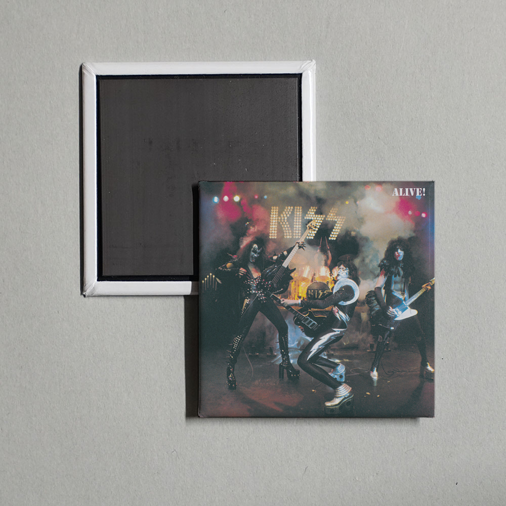 KISS - Alive Album Cover Fridge Magnet