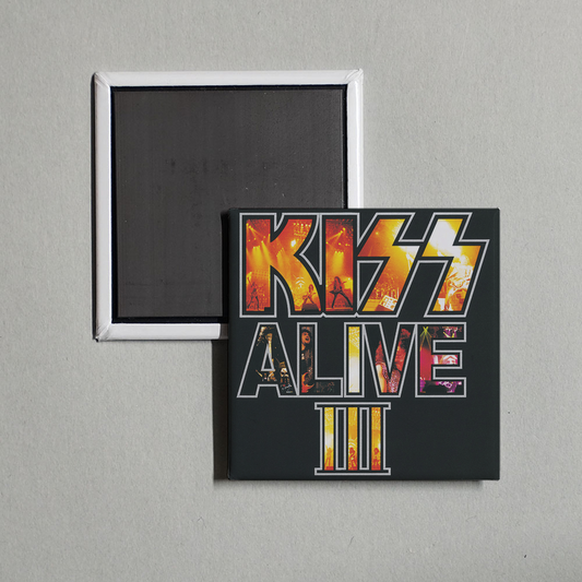 KISS - Alive III Album Cover Fridge Magnet