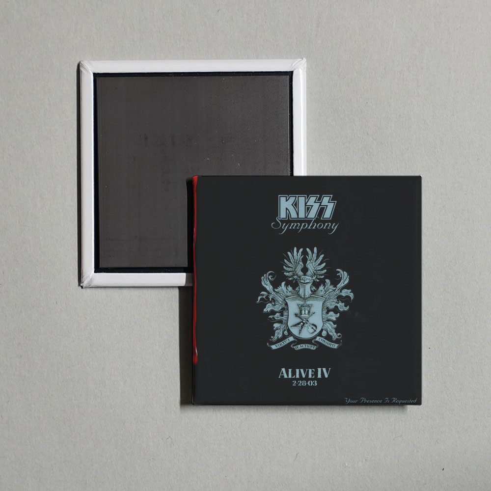 KISS - Alive IV Album Cover Fridge Magnet