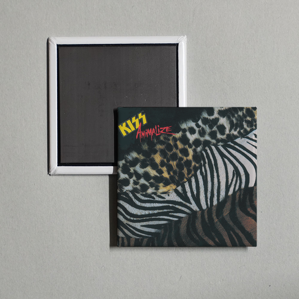 KISS - Animalize Album Cover Fridge Magnet