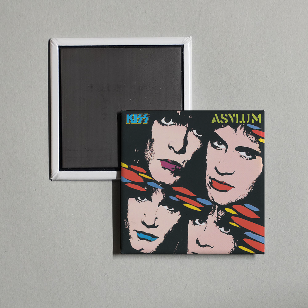 KISS - Asylum Album Cover Fridge Magnet