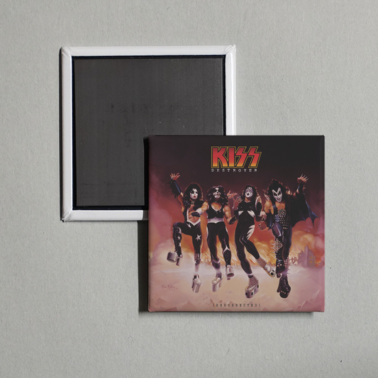 KISS - Destroyer (Resurrected) Album Cover Fridge Magnet