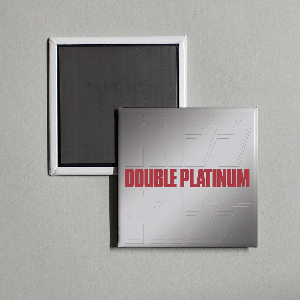KISS - Double Platinum Album Cover Fridge Magnet