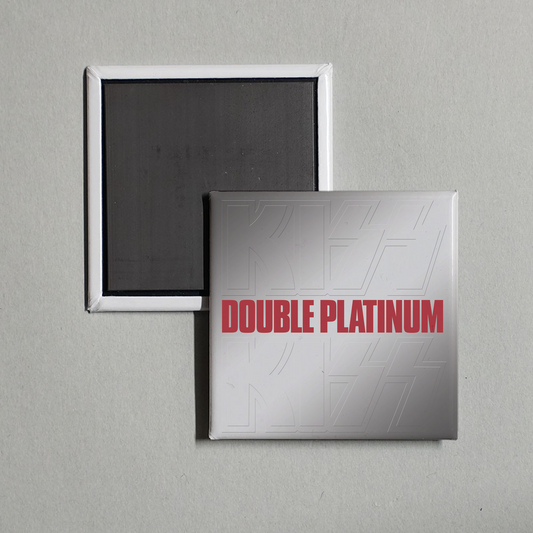 KISS - Double Platinum Album Cover Fridge Magnet