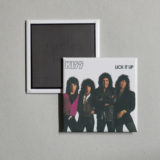 KISS - Lick It Up Album Cover Fridge Magnet