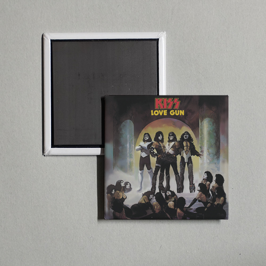 KISS - Love Gun Album Cover Fridge Magnet
