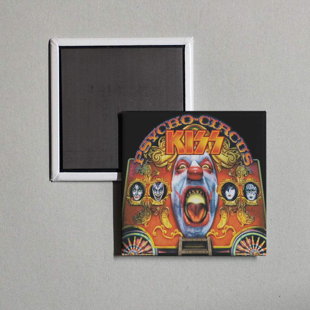 KISS - Psycho Circus Album Cover Fridge Magnet